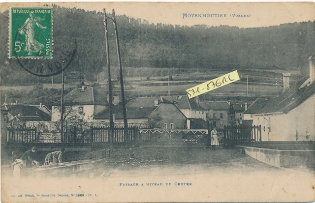 Carte Postale Ancienne CPA Vosges – Noirgoutte & Plainfaing – Panorama – Guerre 14-18