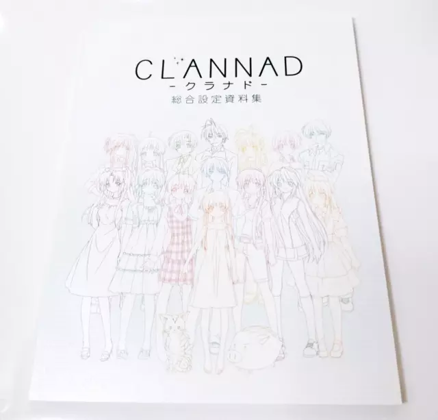 CLANNAD Character Setteishu Art Works Design Ltd Booklet Japan