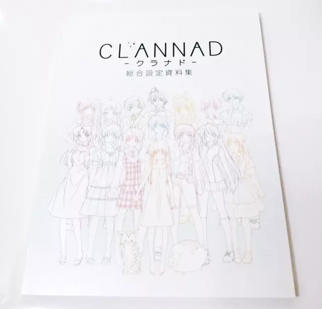 CLANNAD Character Setteishu Art Works Design Ltd Booklet Japan Book