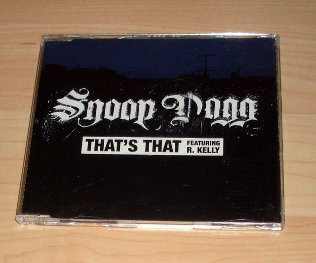 CD MAXI SINGLE - Snoop Dogg feat R.Kelly - That's that EUR 5,99 ...