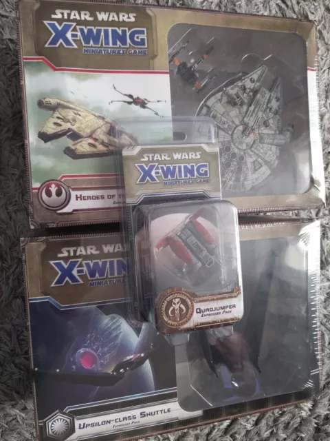 Star Wars X-Wing Miniatures Game Bundle (New)