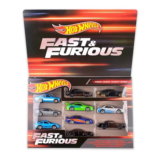 HOT WHEELS FAST & Furious 10 Pack w/ Exclusive Nissan Skyline £55.19 ...