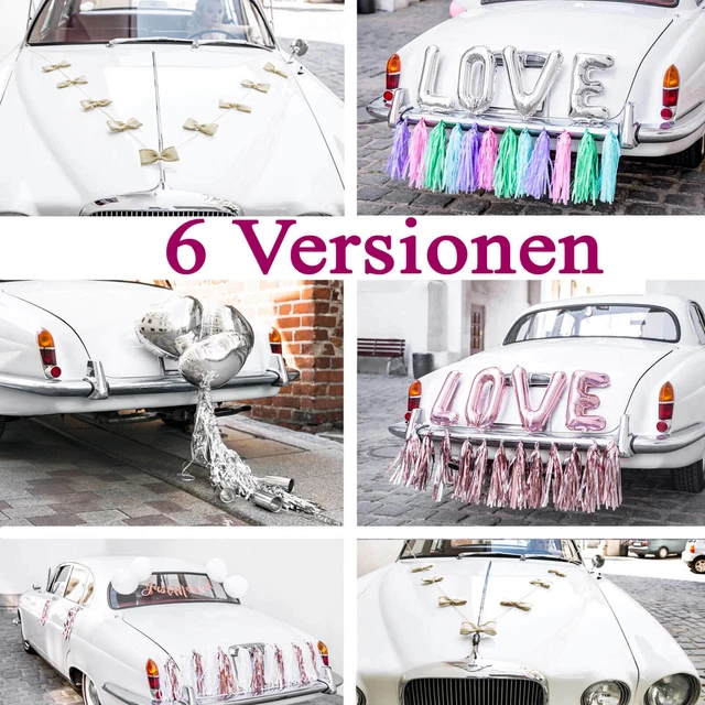 Autodekoration, Deko-Sets Hochzeitsauto,  Brautauto, Autodeko, Autoschmuck