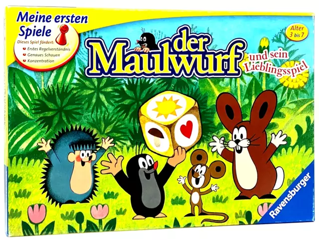 Der Maulwurf und sein Lieblingsspiel - 3 bis 7 Jahre - Ravensburger -vollständig