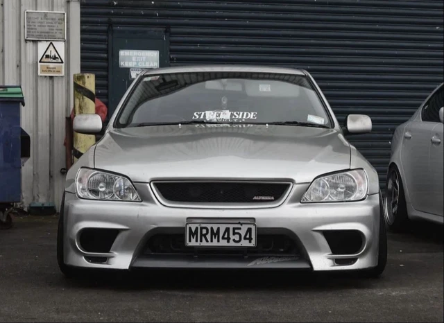 FRP TRD Neo V1 Style Front Bumper To Fit Altezza / Lexus IS200/IS300 SXE10 GXE10