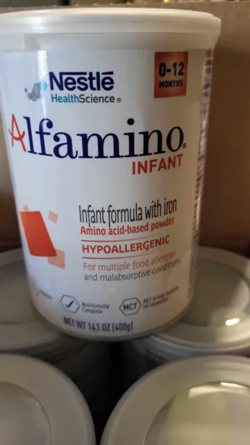 Nestle A-lfamino Infant Formula Powder Hypoallergenic Expiry 10/14/24 (6 Cans)
