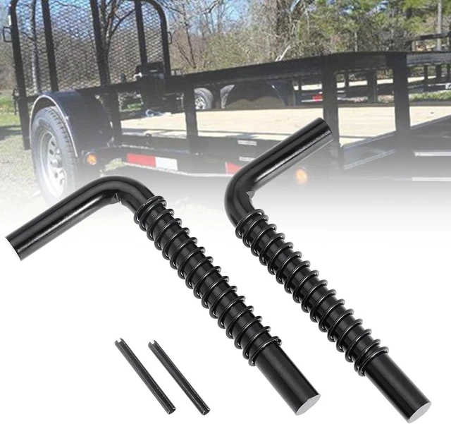 (4) HEAVY DUTY Trailer Gate Spring Latch Kit 819T For CarryOn Utility