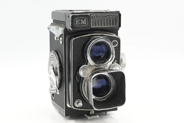 Yashica Mat-EM Twin Lens Camera 80mm 3.5 Yashinon 6x6 1-1/500 1964 #868