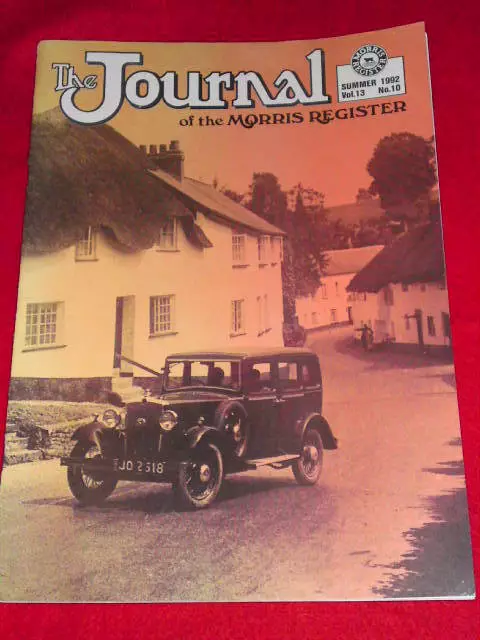 THE JOURNAL OF THE MORRIS REGISTER - Summer 1992 Vol 13 # 10