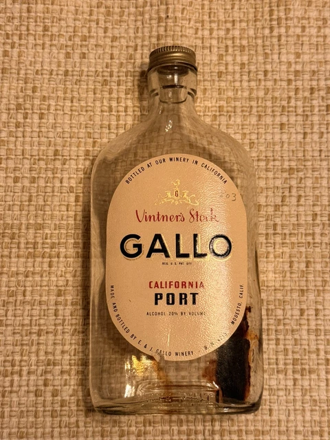 Étiquette De Bouteille à Vin De Porto - Argent Massif - Londres 1972