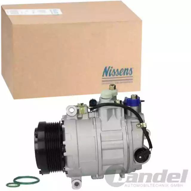 NISSENS Compresseur Convient pour Mercedes Classe C W203 W204 S203 CLS C218