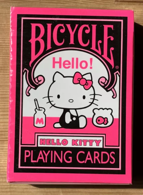 Bicycle playing cards Hello Kitty Japan