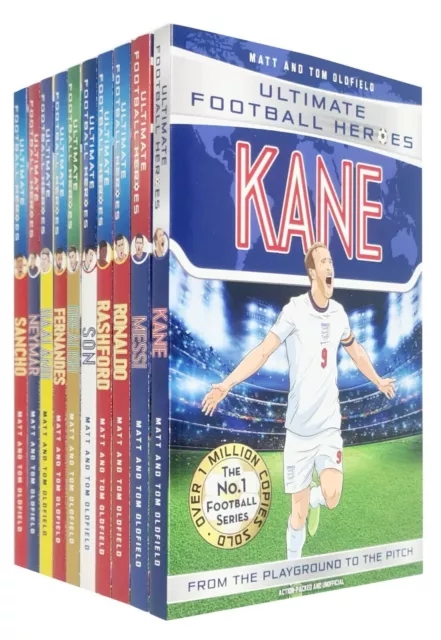 Ultimate Football Heroes Series 1 Collection 10 Books Set - Ages 7+ - Paperback