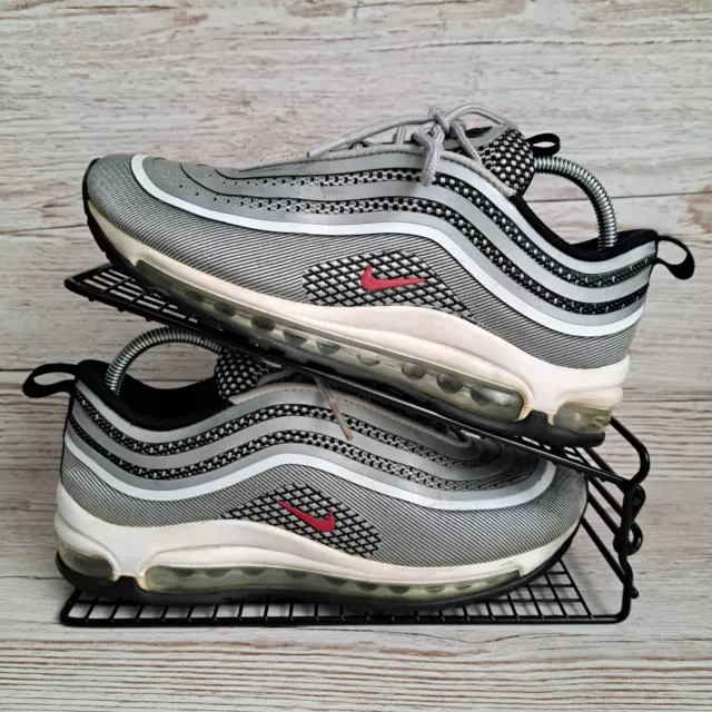 NIKE AIR MAX 97 Ultra 17 Silver Bullet Trainers Size Uk 7 Eu