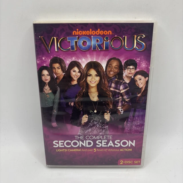VICTORIOUS COMPLETE SEASON 2 Second Series Two DVD USA 🇺🇸 Region