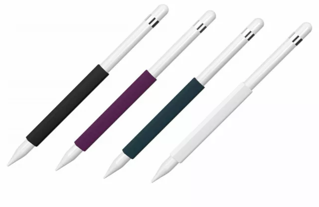 Apple Pencil Magnetic Sleeve, Soft Silicone Holder Grip