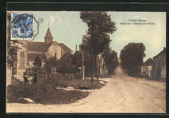 CPA Vatry, Route vers Chalons-sur-Marne