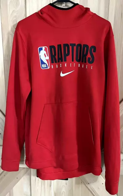 NIKE TORONTO RAPTORS Dri FIT Shorts Zip Pocket Boy s Large NBA