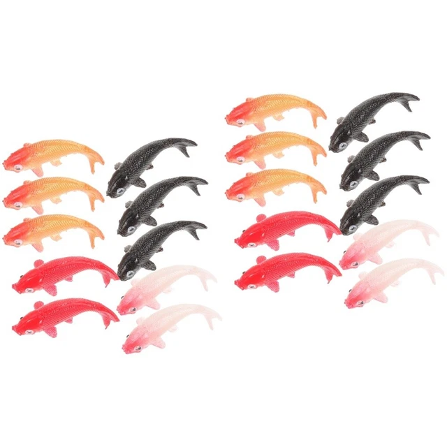Modèle De Poisson Piranha En Plastique Réaliste - 11,5 Cm - Décoration Aquarium Ou Jouet éducatif Pour Enfants