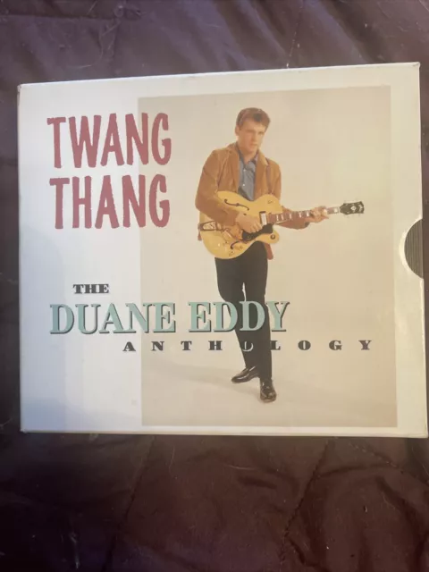 Duane Eddy Anthology Twang Thang Guitar 2-CD Set W/Booklet Best Of Greatest Hits