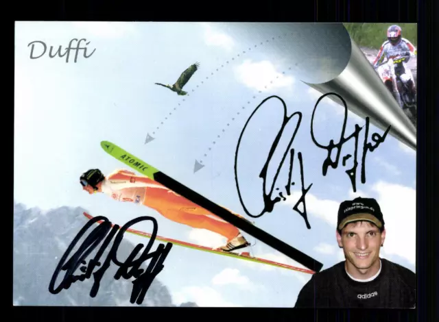 Christof Duffner Autogrammkarte Original Signiert Skispringen + A 134439