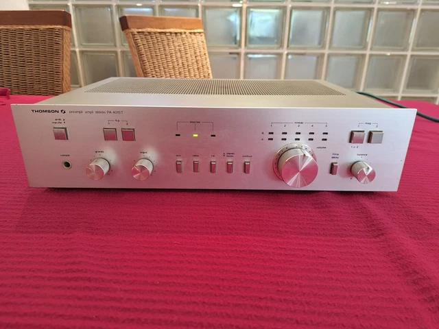AMPLIFICATEUR THOMSON PRÉAMPLI-AMPLI STÉRÉO PA 3517 T