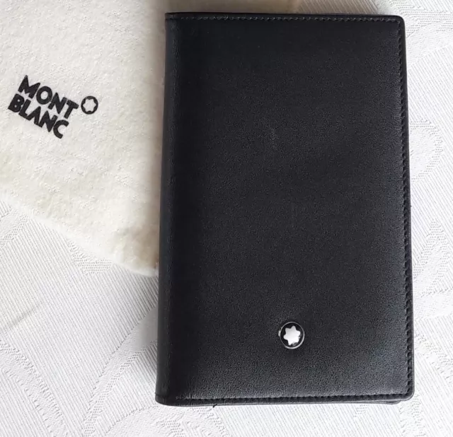 MONTBLANC Meisterstück Business Card Holder Kreditkarte Visitenkartenetui Leder