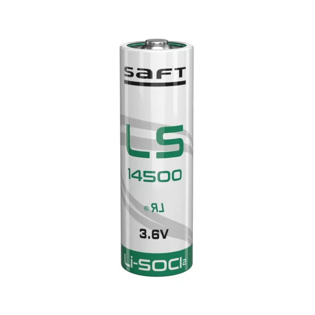 Saft LS14500 Li-SOCI2 Lithium Thionyl Chloride 3.6V AA Battery x 1 *Long Expiry*