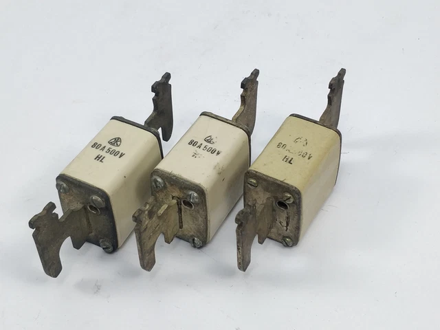 Lk / Bussmann 170E4117 Fusible 80A 500V Hl 3 Scp