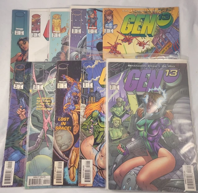 Gen 13 HUGE LOT of 47 Image Comics SEE Pictures variants included 3