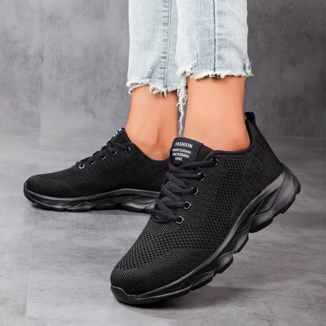 Sneakers da donna in tessuto, scarpe da running casual leggere e traspiranti