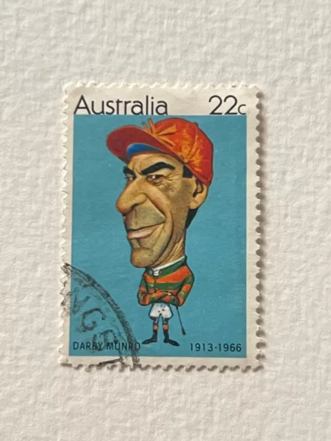 Darby Munro 1913-1966 Postage Stamp Australia 22c
