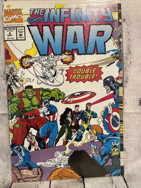 Marvel Comics Sept 4 1992 The Infinity War Double Trouble! Ungraded Comic Book