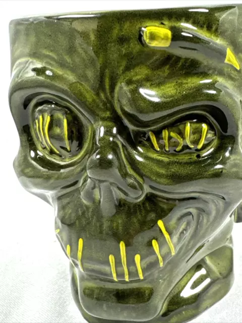 Disney Trader Sams Tiki Mug 1St Edition Grog Grotto Zombie Head Cup 3