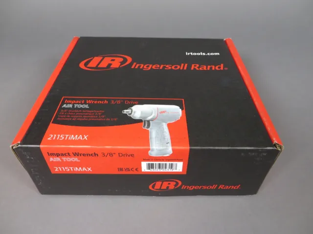 Ingersoll Rand IR Impactool 3/8" Drive Titanium Air Tool Impact Wrench 2115TiMAX