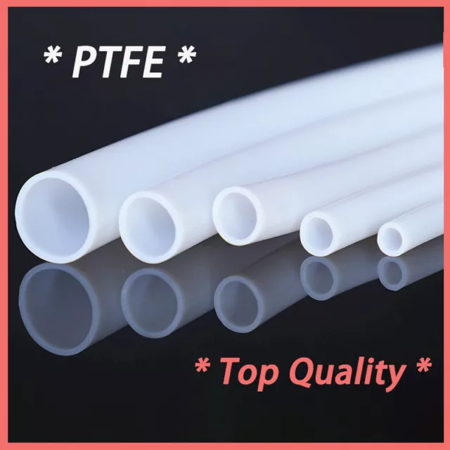 ID 0.3MM-16M​M PTFE F4 Tubing Pipe Rigid Translucent High Temperature