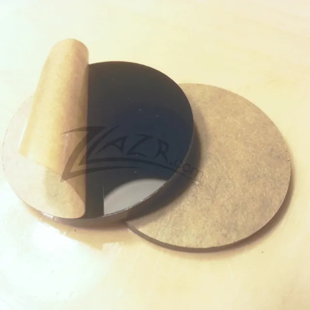 (1) BLACK Acrylic 2" x 1/8" Circle Disc Craft Plastic Plexiglass Shape BASE!