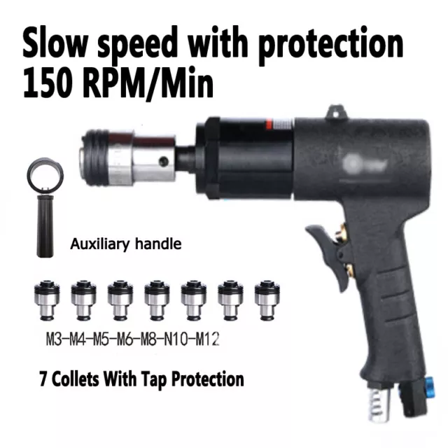 150RPM/min  Air Drilling Gun Type Pneumatic Drill M3-12 Chucks Tapping Machine