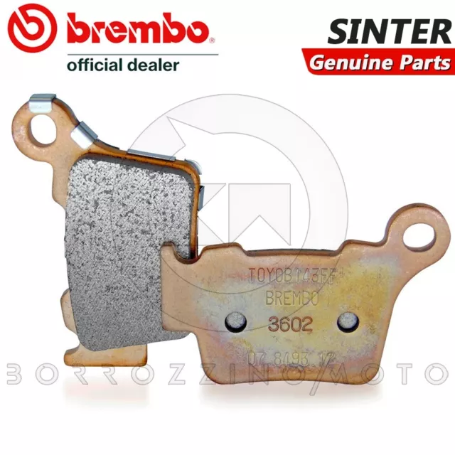 Pastiglie Freno Posteriori Brembo Sinterizzate Ktm 300 Exc Tpi 2018-2021