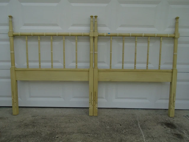 Poster Faux Bamboo King size Headboard Henry Link Bali Hai Spindles palm Beach Poster Faux Bamboo King size Headboard Henry Link Bali Hai Spindles palm Beach