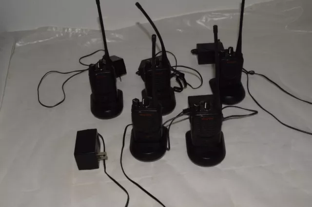 ^^ MOTOROLA Mag Uno A8 Walkie Talkie - Lotto Di 5 (LGC3)