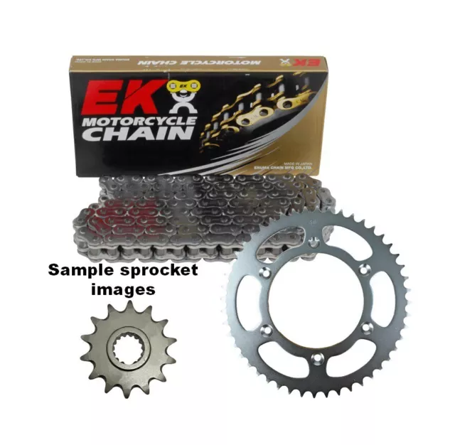 EK X-Ring Chain & Steel Sprocket Kit for 1996-2006 Yamaha XT600E 15/46