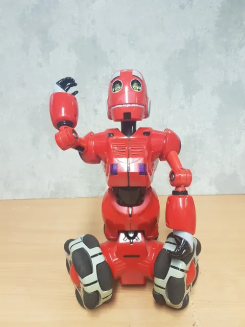 WowWee Interactive Talking Tribot Big 15"  Rc Remote Control- Red  Robot - No...