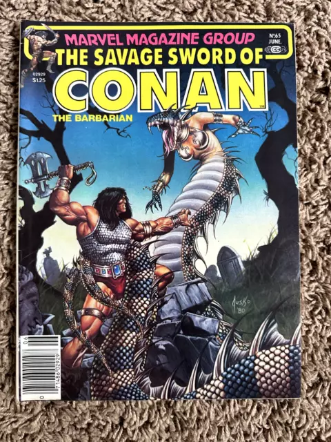 The Savage Sword of Conan #65 (1981) High Grade NM- 9.2
