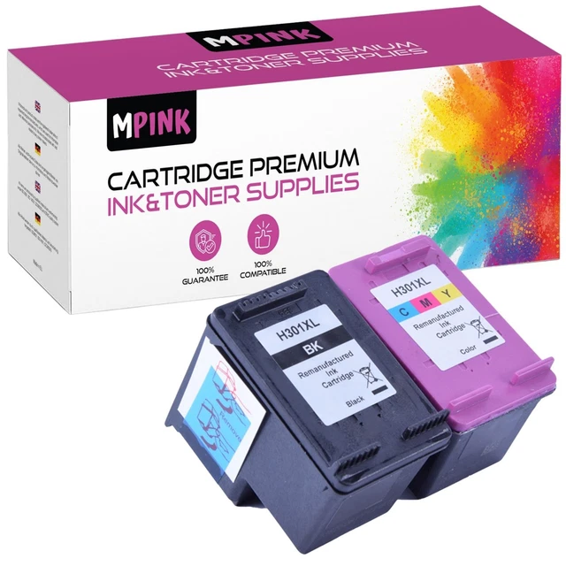 Cartucce compatibili per HP 301XL 301 XL DeskJet 3050 1000 1050 2050 3000 1010