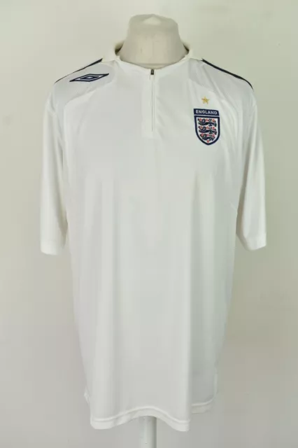 UMBRO England 2006-07 Training Football T-Shirt size XL Mens Outdoors Outerwear