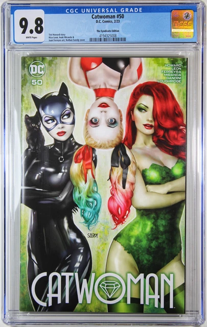 Catwoman #50 (Nathan Szerdy Exclusive Variant)(2022) Comic Book ~ Cgc 9.8 Nm/M