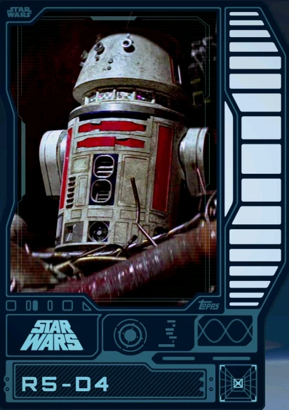 Topps Star Wars Base 2023 Series Tier 1 White Hoard - R5-D4 - (x500)