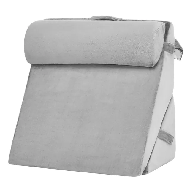 Giantex Bed Wedge Pillow Adjustable Neck Back Support Memory Foam Headrest