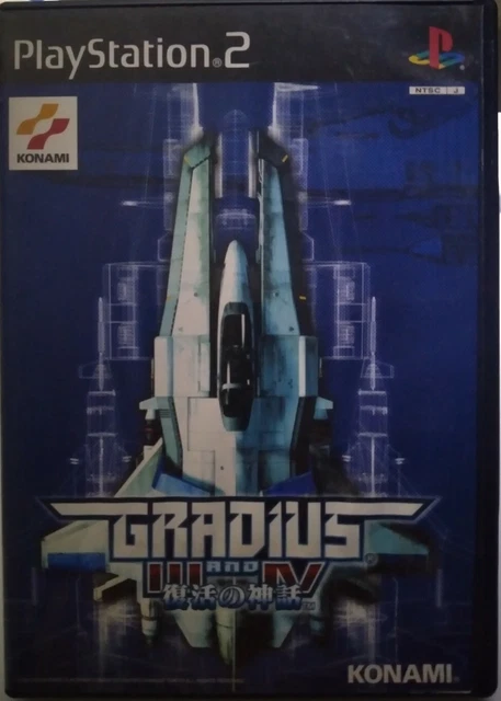 Jeu Vidéo Sony Playstation 2 PS2 Gradius III and IV Konami FRA PAL sans notice